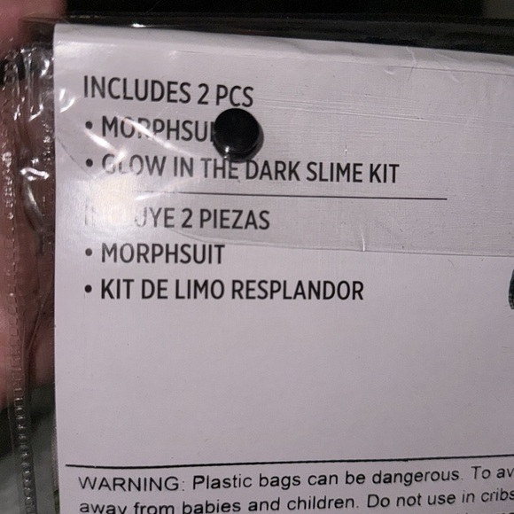 Morph Costumes Zombie Slime Morphsuit Costume Adult Size Large - Picture 7 of 7